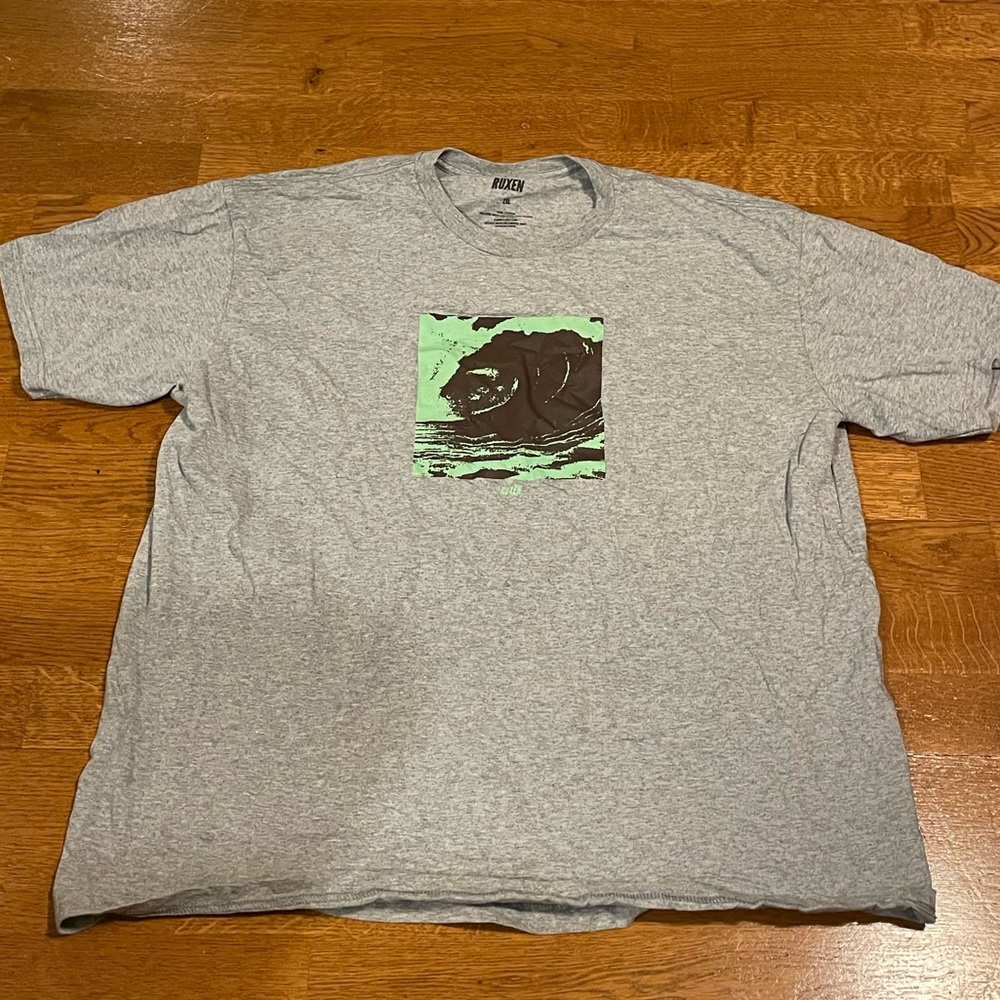 Ruxen brand Green and Black Wave & Surf graphic